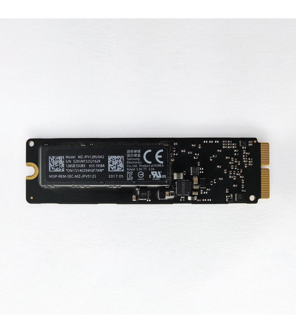 Disque SSD 128Go - MacBook Air A1465/A1466 2013-2017 et MacBook Pro A1502/A1398 2015 reconditionné | Ma Fabrik