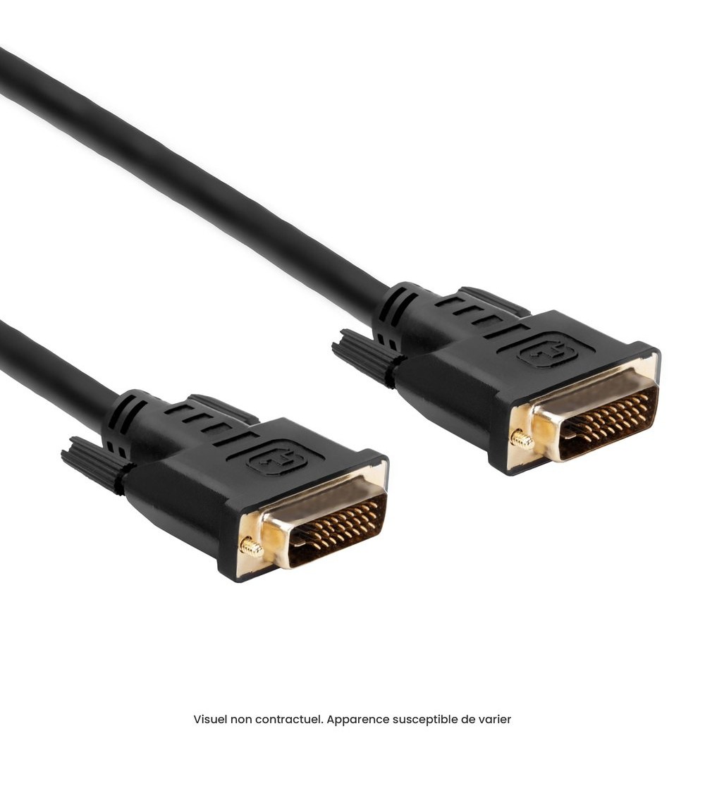 Câble DVI 1,8m pour moniteur reconditionné | Ma Fabrik