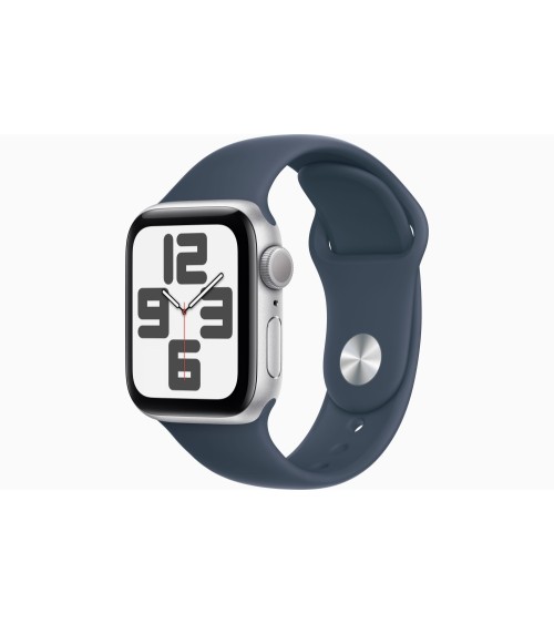 Apple Watch SE 2020 40 mm GPS  Gris + bracelet sport noir reconditionnée | Ma Fabrik