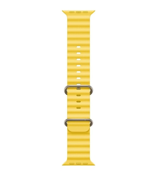 Apple Watch Ultra 2022 49 mm GPS + Cellular Titane + bracelet Océan Blanc reconditionnée | Ma Fabrik