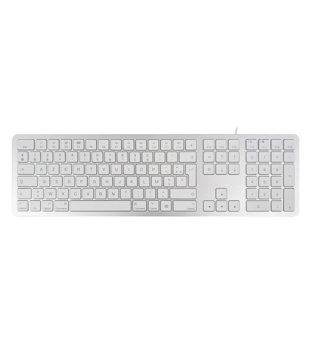 Clavier filaire AZERTY Blanc reconditionné | Ma Fabrik