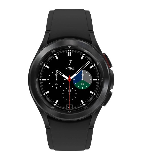 Samsung Galaxy Watch 4 Classic 42 mm GPS Argent + Bracelet Blanc reconditionnée | Ma Fabrik